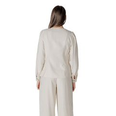 Vila Clothes Beiges Viskosetop