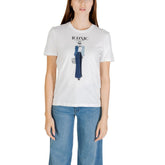 Alleen Blauw Biologisch Katoenen T-shirt