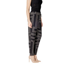 Jacqueline De Yong Schwarze Viskosehose