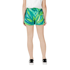 Nur zweifarbige Viskose-Shorts