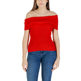 Alleen meerkleurig polyester T-shirt