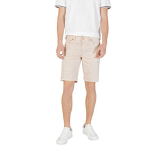 Jeckerson Beige Baumwoll-Bermudashorts