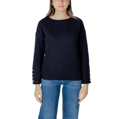 Street One Blaues Polyester-Sweatshirt