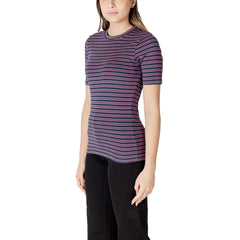 ICHI Bicolor Baumwoll-T-Shirt