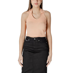 Calvin Klein Jeans Orange Cotton Top