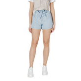 Alleen Lichtblauwe Lyocell Shorts