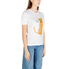T-Shirt aus weißer Bio-Baumwolle