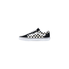 Vans Black And White Fabric Sneaker