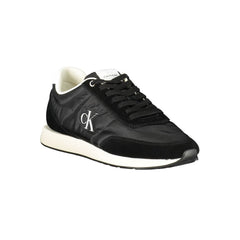 Calvin Klein Black Recycled Polyester Men Sneaker