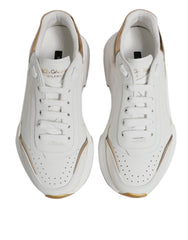 Dolce & Gabbana Daymaster Low Top Sneakers in Weißgold