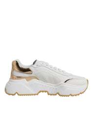 Dolce & Gabbana Daymaster Low Top Sneakers in Weißgold