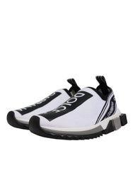 Dolce & Gabbana Sorrento Slip-On Sneakers in Schwarz/Weiß