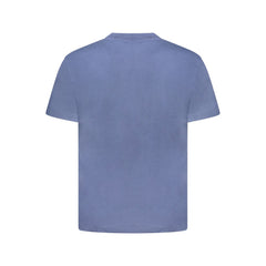 Vans Blue Cotton Men T-Shirt