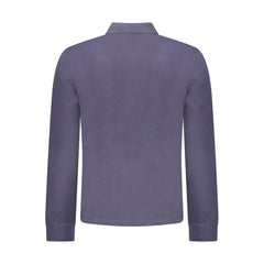 Napapijri Blaues Herren-Poloshirt aus Baumwolle