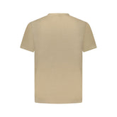 Napapijri Brown Cotton Men T-Shirt