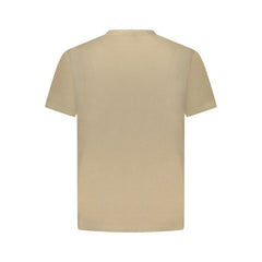 Napapijri Marrone Cotton Mens T-Shirt