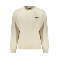 Napapijri Beiges Herren-Sweatshirt aus Baumwolle