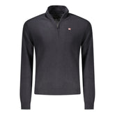 Napapijri Black Wool Mens Sweater