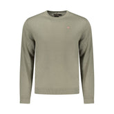 Napapijri Verde Wool Men Sweater