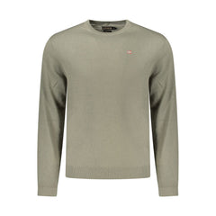 Napapijri Verde Wool Men Sweater