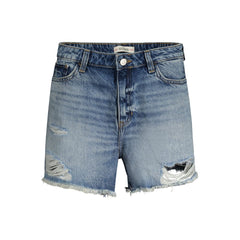Guess Jeans Azzurro Baumwollshorts für Damen