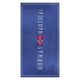 Norway 1963 Blue Polyester Women Beach Towel
