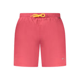 Napapijri Rosso Poliammide Men's Swim Boxer