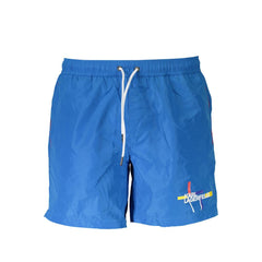 Karl Lagerfeld Azzurro Polyester Herren Badeshorts