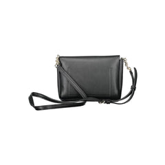 Calvin Klein schwarze Polyurethan-Umhängetasche für Damen