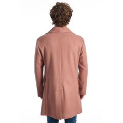 Roberto Pepe Luxuriöse Multicolor Schurwoll-Herrenjacke