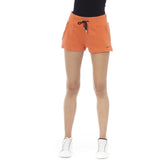 Just Cavalli Orange Cotton Women Short