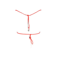Karl Lagerfeld Roter Polyamid Damen Badeanzug