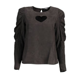 Desigual Black Lyocell Women Shirt