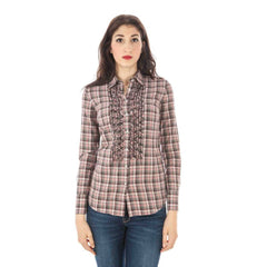 Fred Perry Rosa Baumwoll-Damenhemd