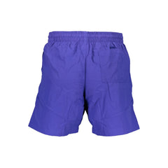 Norway 1963 Blue Polyamide Men's Swim Boxer