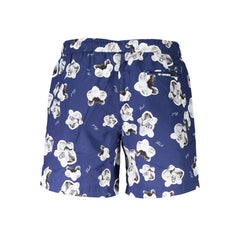 Karl Lagerfeld Blauer Polyester Herren Swim Boxer