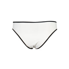Karl Lagerfeld Damen-Badehose aus weißem Polyamid