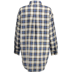 Desigual Blue Cotton Women Shirt