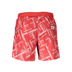 Karl Lagerfeld Rosso Polyester Badeshorts für Herren