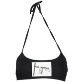 Karl Lagerfeld Black Polyamide Women Swimsuit