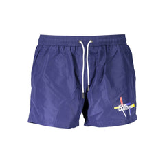 Karl Lagerfeld Blauer Polyester Herren Swim Boxer