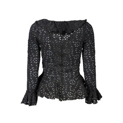 Desigual Nero Polyamid Damen Bluse