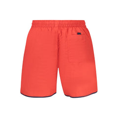 Norway 1963 Rosso Poliammide Badeshorts für Herren