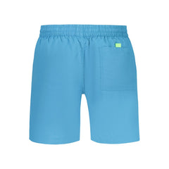 Norwegen 1963 Azzurro Polyamid Badeshorts für Herren