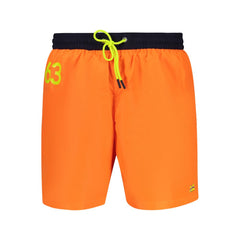 Norwegen 1963 Orange Polyamid Herren Schwimmboxer