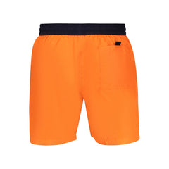 Norwegen 1963 Orange Polyamid Herren Schwimmboxer