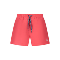 North Sails Rote Nylon Herren Schwimm-Boxershorts