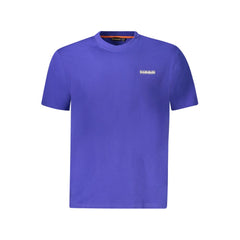 Napapijri Blaues Baumwoll-T-Shirt für Herren