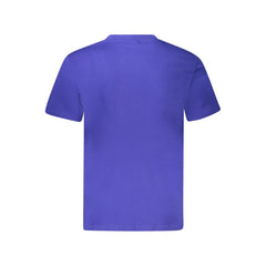 Napapijri Blaues Baumwoll-T-Shirt für Herren