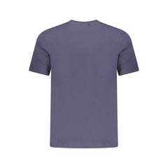 Napapijri Blue Cotton Men T-Shirt